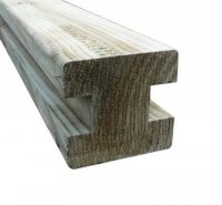 Piezas de construcción al detalle Viga central R42x3500x140x140